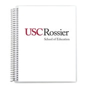 USC Trojans Rossier Spiral Notebook
